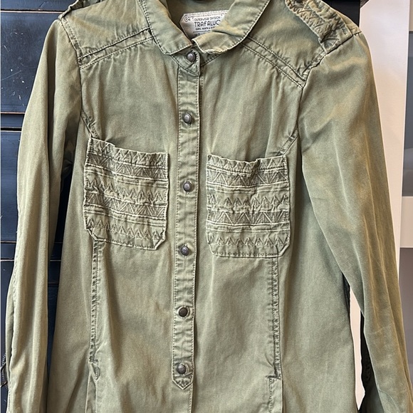 Women's Green Jacket - Picture 4 of 7